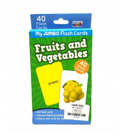 Fruits and vegetables flash cards
