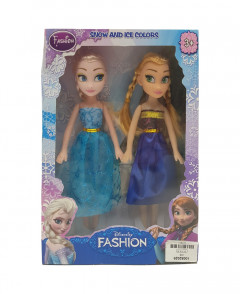 Frozen Dolls 2 Characters set Anna and Elsa.