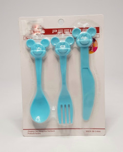 Kids Plastic Spoon, Fork and knife