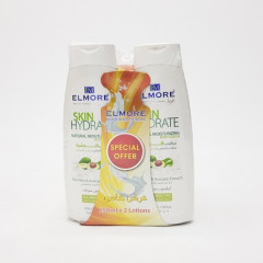 Elmore 2 Pcs Set  Skin Hydrate Body Lotion 250-ml×2(CARGO)