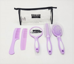 5 Pcs Hair Brush Pack