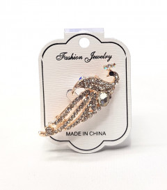 Women Crystal Safety Pin Decorative Jewelry Pins for Hats Clothes Pants Dress Sweaters