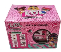 Doll surprise with 9 surprises for girls  (Multicolor)
