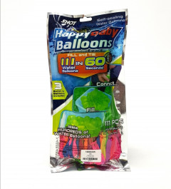 111 Pcs Mixed Color Magic Instant Water Ballon War