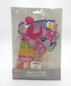 12 Pcs Party Item Photo Booth Props