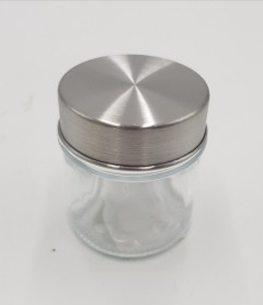 Glass jar with high Cap