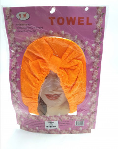 Towel Made With Super Water Absorp Tive Thin Fibre Used For Drying Hair