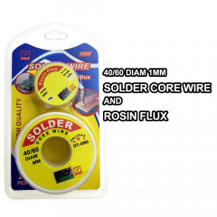 1.0mm Soldering Core Wire Tin Lead 40/60 with Rosin Flux