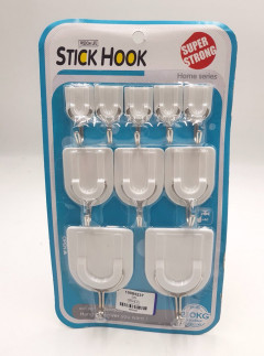 10 Pcs Stick Hook Set