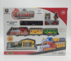 Train Track play set 24 Pcs with Battery