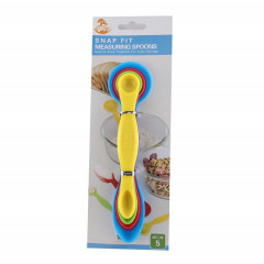 5 Piece Set Hot Sale Food Grade Promotional High Quality Snap-Fit Measuring