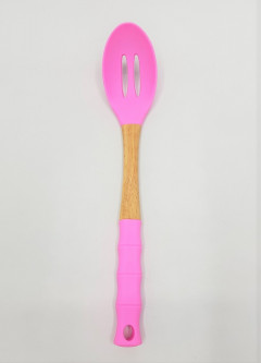Silicone Spoon With Wood Handle