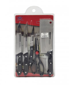 Kitchen Knife Set With Cutting Board