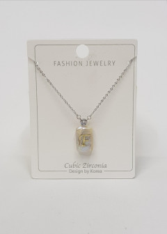 Initial Letter Necklace F