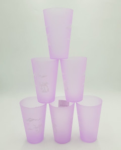 6 pcs 230ml Plastic Cups / Party Cups / Picnic Cups / Disposable Cups / Drinking Cups