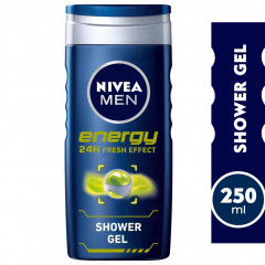 Nivea Energy 24H Fresh Effect Shower Gel (250ml) (CARGO)