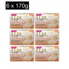 6 Pcs Lux Velvet Touch Soap (6X170g) (CARGO)