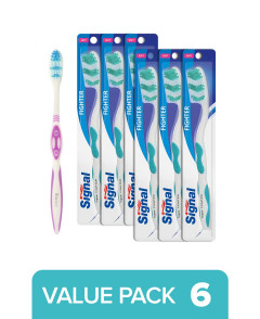 6 Pcs Bundle Signal Toothbrushes