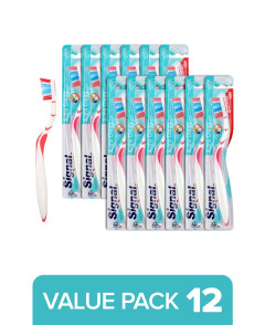 12 Pcs Bundle Signal X-Tra Clean Toothbrush (Cargo)