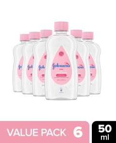 Johnson's 6 Pcs Bundle  Baby Oil (CARGO)