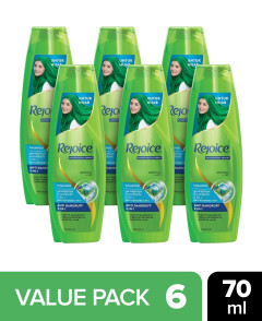 Rejoice 6 Pcs Bundle Shampoo Anti Dandruff 3-IN-1 (CARGO)