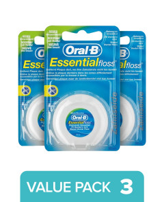 3 Pcs Bundle Oral B Essential Floss