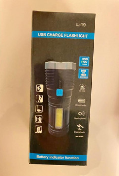 Usb Charge Flashlight - L19