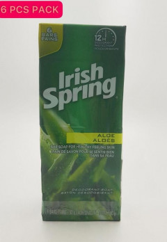 Irish Spring 6 Pcs BundleAloe Aloes 90G (CARGO)