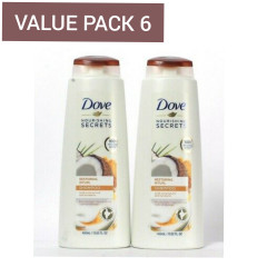 Live Selling 6 Pcs Bundle  Dove Hair Shampoo Scalp Foods(Cargo)400 Ml