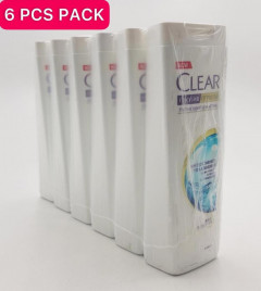 6 Pcs Bundle CLEAR Women Shampoo Intensive Hydration (6X200ml) (CARGO)