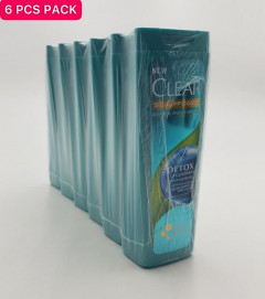 6 Pcs Bundle Clear Detox Daily Anti-Dandruff Shampoo (6X200ml) (CARGO)