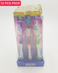 12 Pcs Bundle Oral-B Toothbrush Shiny Clean (CARGO)