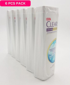 6 Pcs Bundle CLEAR Anti-Dandruff Shampoo for Women Intense Moisturizing (6X400ml) (CARGO)