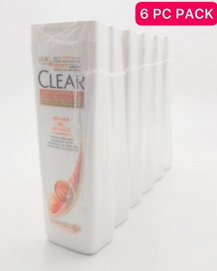 6 Pcs Bundle CLEAR Shampoo Anti -Dandruff Pelliculaire Women Hair Fall (6X400ml) (CARGO)