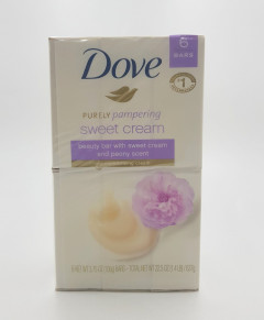Live Selling 6 Pcs Bundle Dove Sweet Cream Beaty Bar Peony Scent 106g (CARGO)
