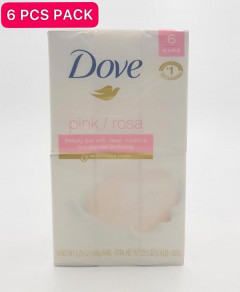 Dove 6 Pcs BundlePink Rosa Beauty Bathing Bar 106g (CARGO)