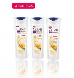 3 Pcs Bundle CLEAR Anti Dandruff Scalp Care Shampoo (3X325Ml) (CARGO)
