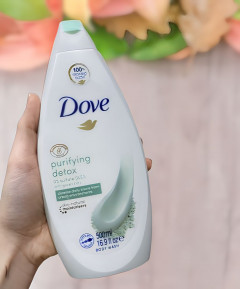 Bundle Dove Purifying Detox with Green Clay Body Wash (500Ml) (CARGO)