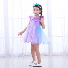 Bady Girl Beauty Princess Tutu Dress Cosplay Party Costume Toddler Gown