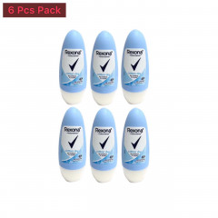 6 Pcs Bundle Rexona Roll On Deodorant Cotton Dry Algodon (6X50Ml) (Cargo)