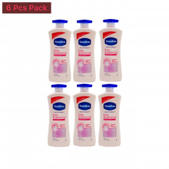 Live Selling 6 Pcs Bundle Vaseline Healthy Bright Daily Brightening Body Lotion Non Greasy Radiant Skin 725 Ml (Cargo)