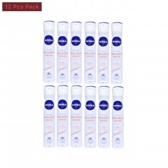 12 Pcs Bundle Deodorant Nivea Sensation Satinee Pour Femme 200ML (Cargo)