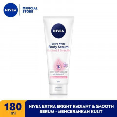 NIVEA Extra White Body Serum Radiant&Smooth 180ml (Cargo)