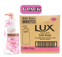 Live Selling 6 Pcs Bundle Lux Soft Rose Delicate Fragrance 950ml (Cargo)