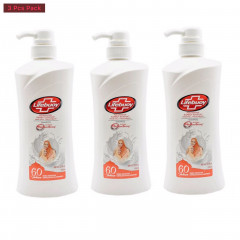 3 Pcs Bundle Lifebuoy Milk NutriStrong Strong & Shiny AntiDandruff Shampoo (3X680ml) (Cargo)