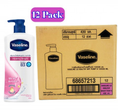 Live Selling 12 Pcs Bundle Vaseline Healthy Bright 430ml (Cargo)