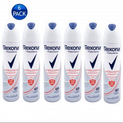 6 Pcs Bundle Rexona Antibacterial Protection Deodorant Spray (6X150ml) (Cargo)
