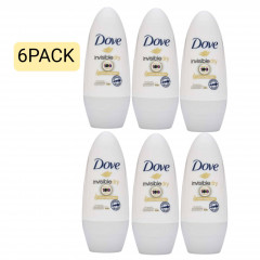 Live Selling 6 Pcs Bundle Dove Antiperspirant Deodorant Roll on Invisible Dry 50ml (Cargo)