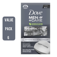 Live Selling 6 Pcs Bundle Dove Men +Care Charcoal+Clay 106g (Cargo)