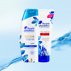 Live Selling 135 Pcs Bundle Head & Shoulders Supreme Moisture Dandruff Conditioner and supreme colour protect shampoo 170 ML (Cargo)